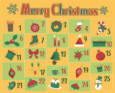 Christmas Calendar .